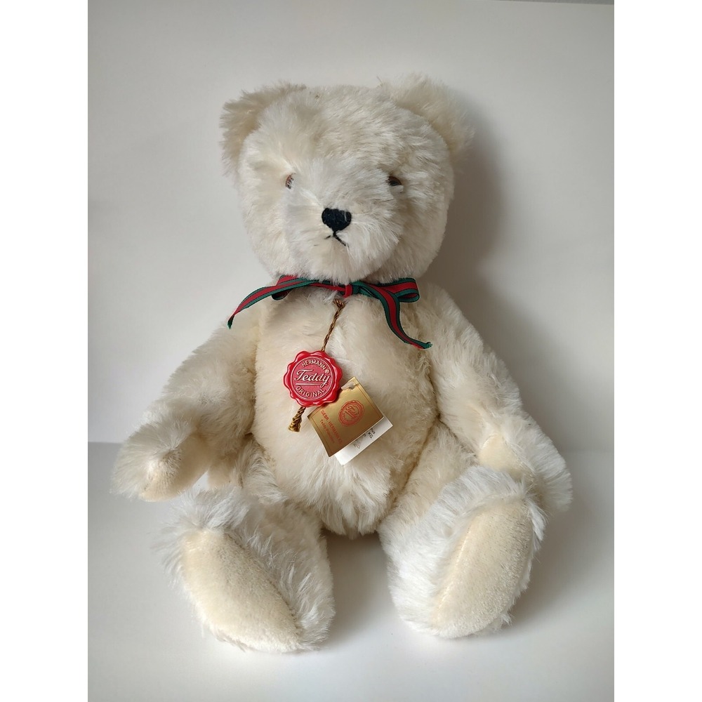 Vintage Hermann teddy bear Germany‎ w/ tags 15"